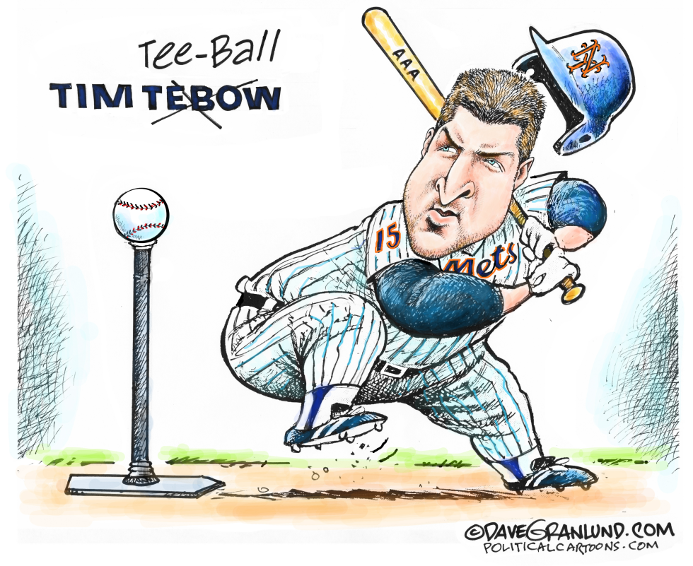 Tim Tebow NY Mets AAA