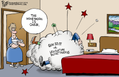 STITT VS LEGISLATORS by Bruce Plante