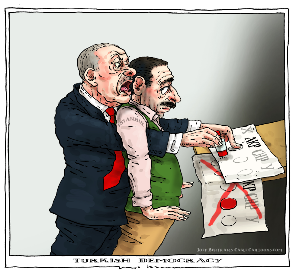  TURKISH DEMOCRACY by Joep Bertrams