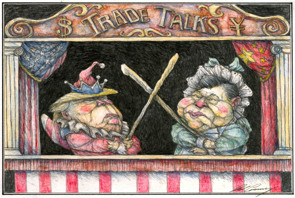 Trade Talks As A Punch And Judy Show