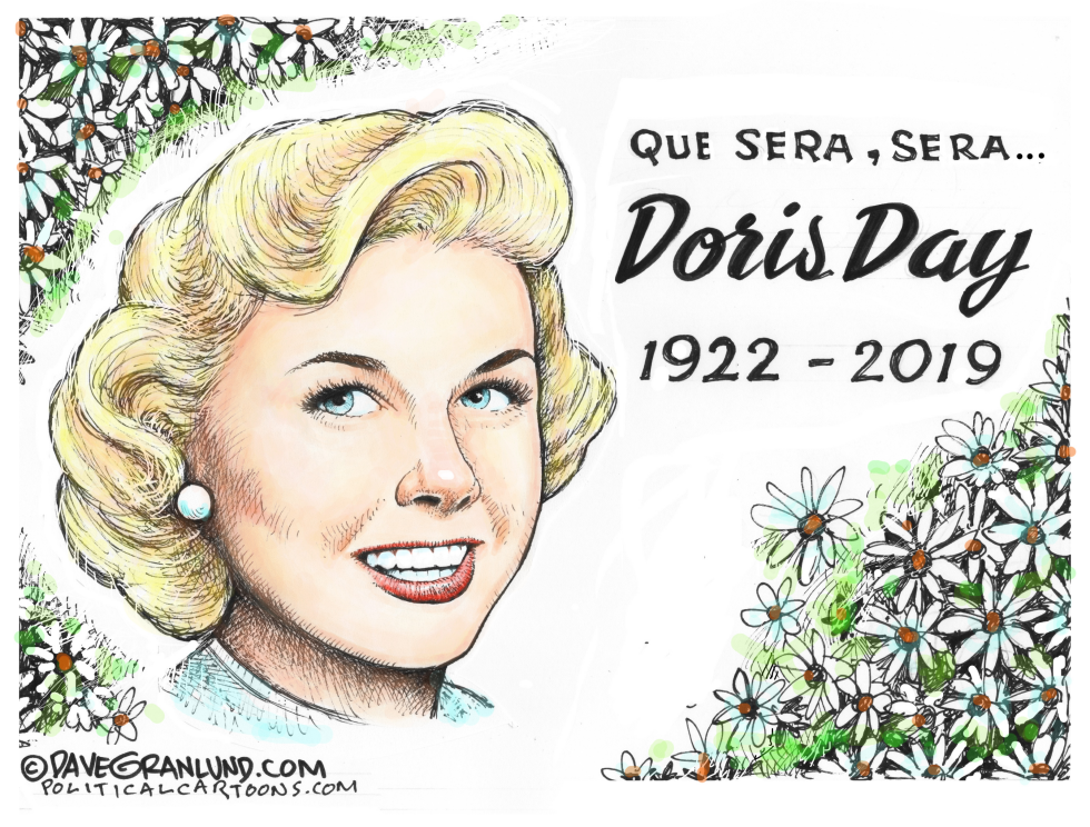  DORIS DAY TRIBUTE by Dave Granlund