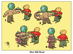 NEW SILK ROAD by Arend Van Dam