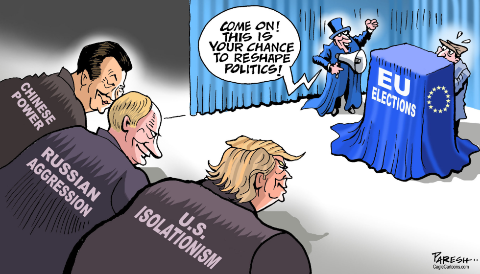  EU ELECTIONS by Paresh Nath