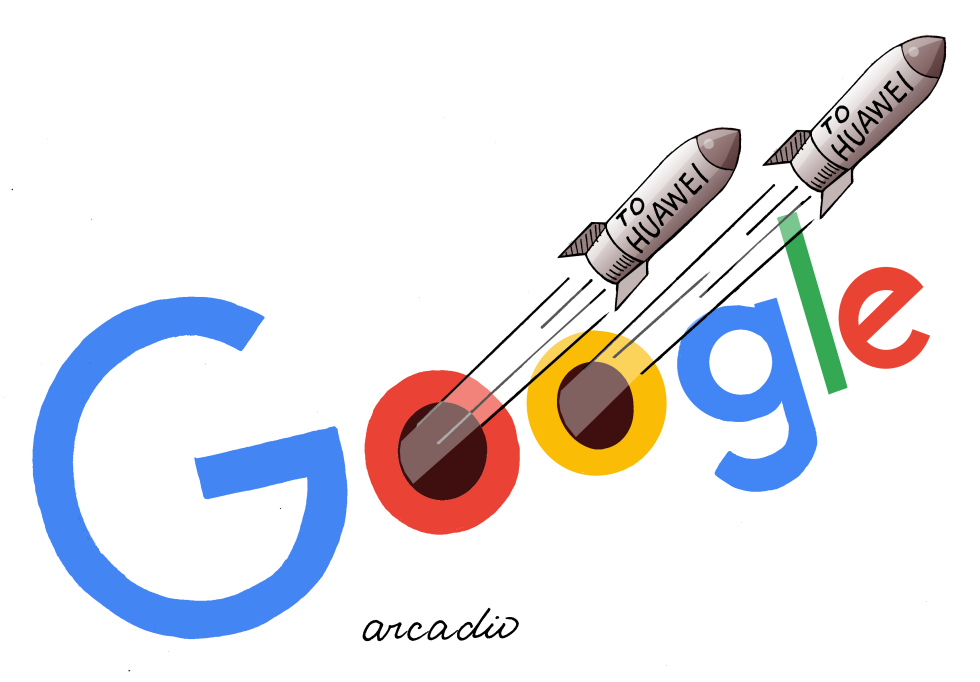  GOOGLE EN GUERRA COMERCIAL by Arcadio Esquivel