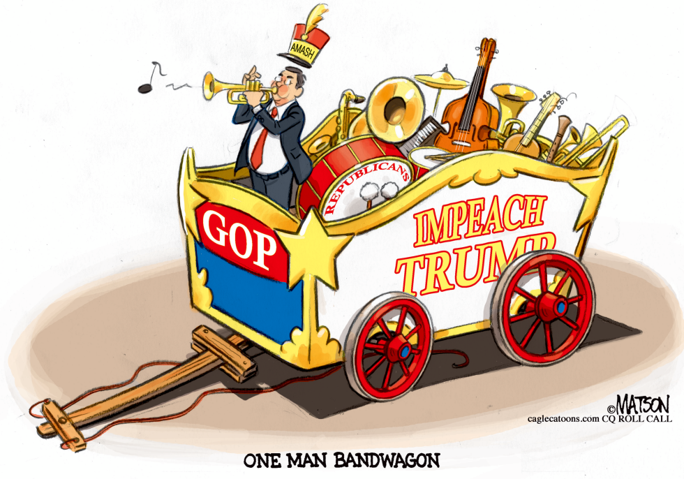 Representative Amash Gets On Impeachment Bandwagon
