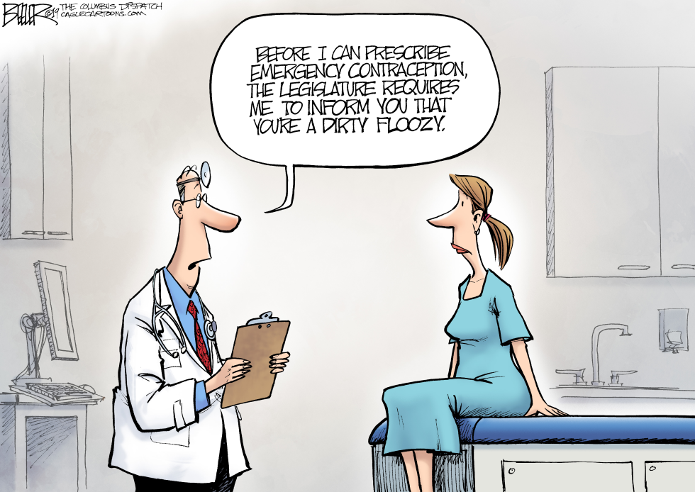  INFORMING WOMEN by Nate Beeler