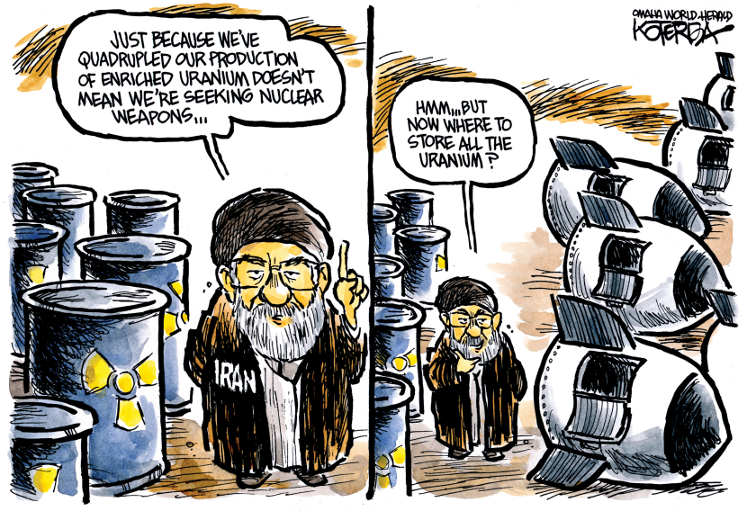 Just Stocking the Uranium Pantry
