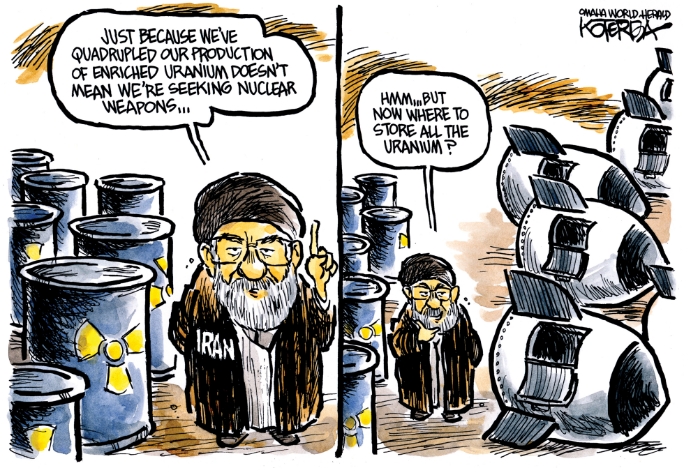 Just Stocking the Uranium Pantry