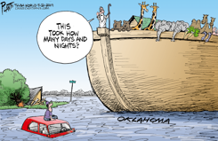 OKLAHOMA FLOODS by Bruce Plante