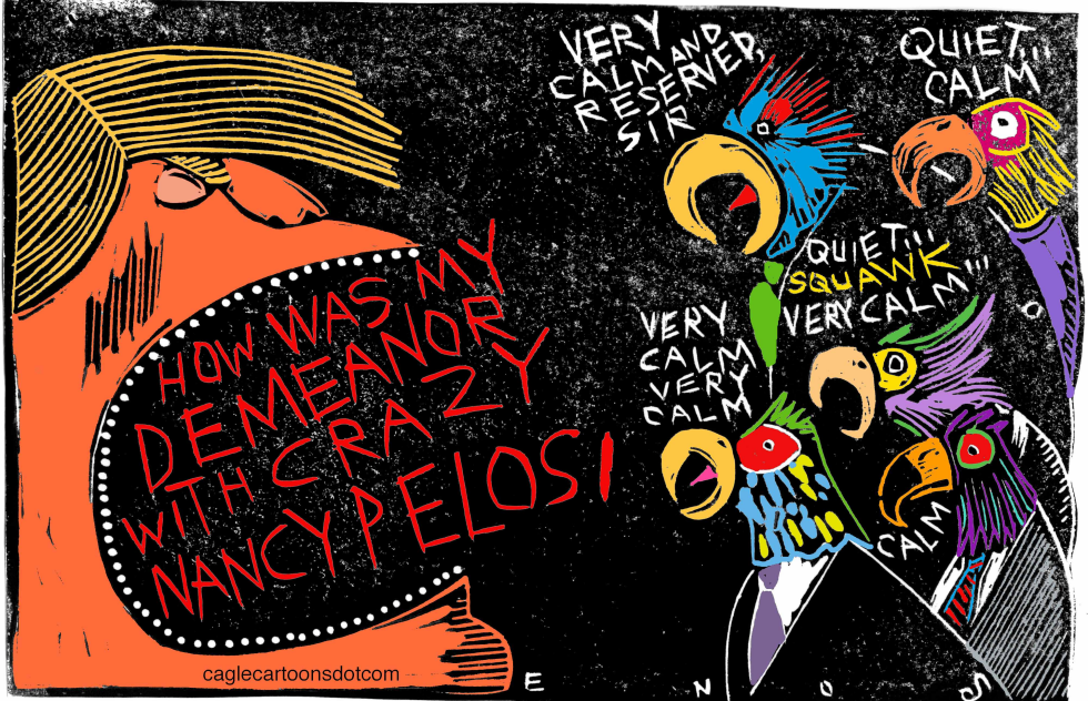 Trump and His Parrots