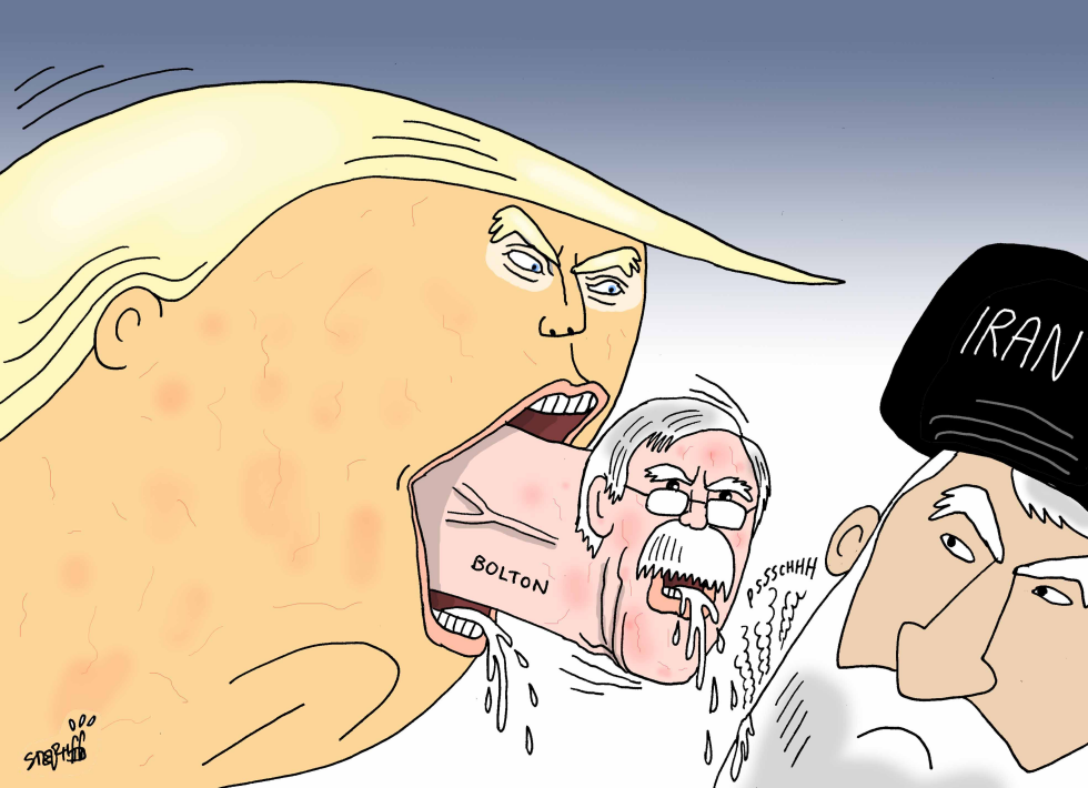 Bolton as an Alien's 2nd jaw