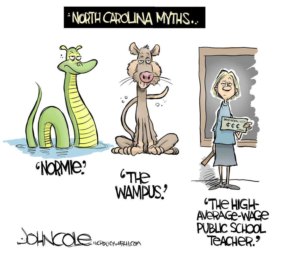 LOCAL NC Teacher salaries