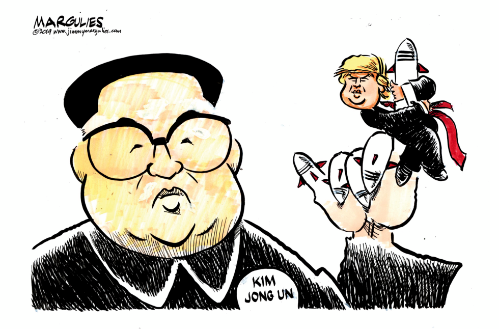 Kim Jong Un and Trump