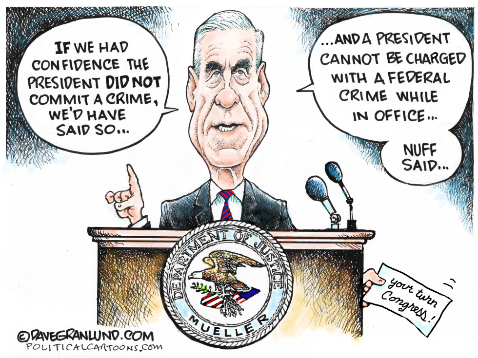 Mueller speaks on report
