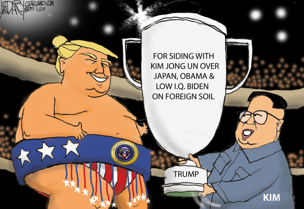 Trump Sumo Trophy