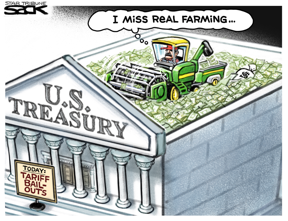  FARM BAILOUT by Steve Sack