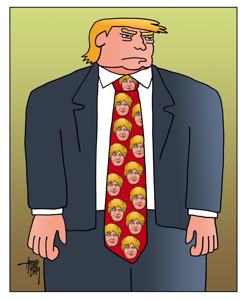 Donald Trump and Boris Johnson