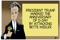 TRUMP VS BETTE MIDLER by Randy Bish