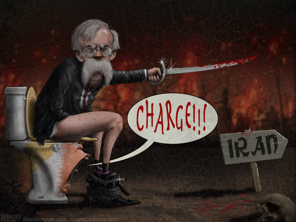 Trump Bolton Iran