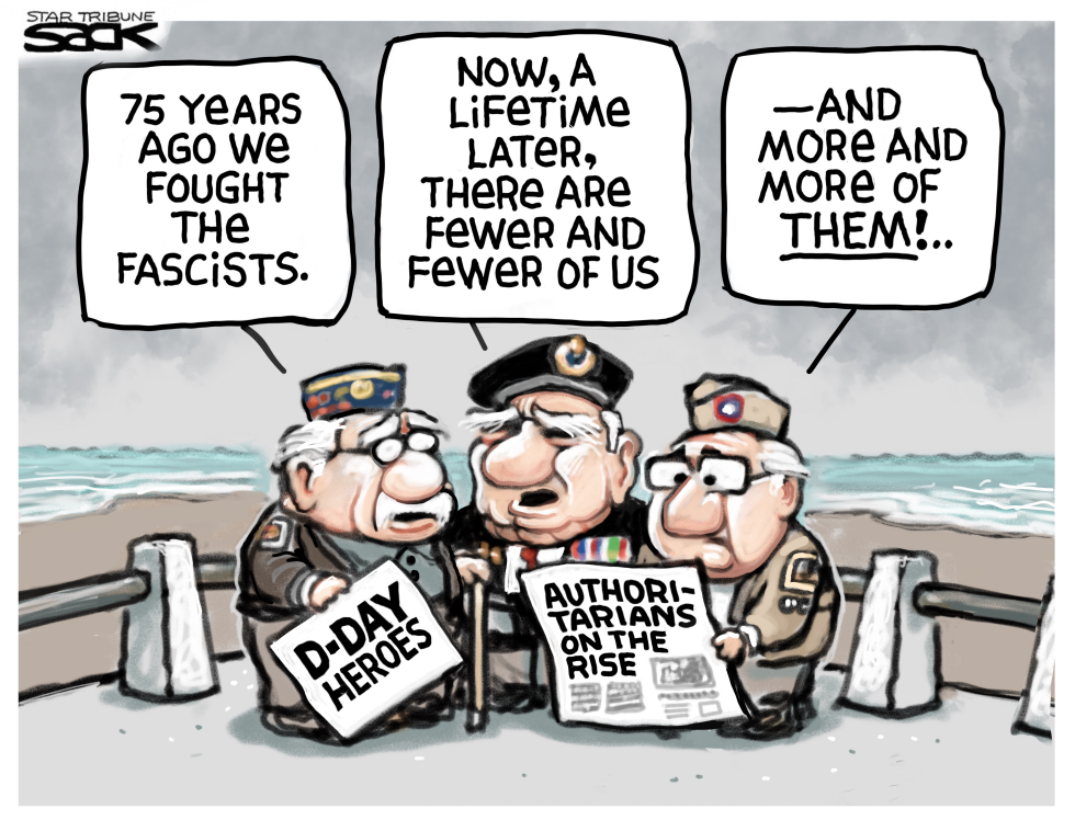  FASCISTS RETURN by Steve Sack