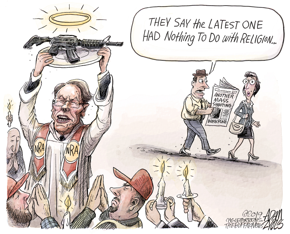  NRA - FAITH BASED ORGANIZATION by Adam Zyglis