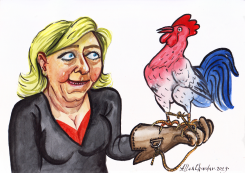 MARINE LE PEN by Alla and Chavdar