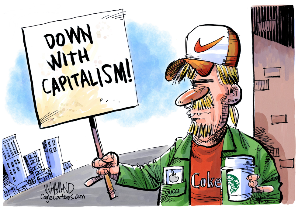  CHAMPAGNE SOCIALISTS by Dave Whamond