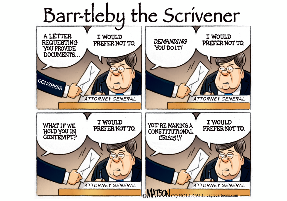  AG BARR AS BARTLEBY THE SCRIVENER by R.J. Matson