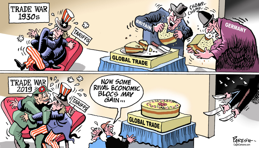 Trade wars then and now
