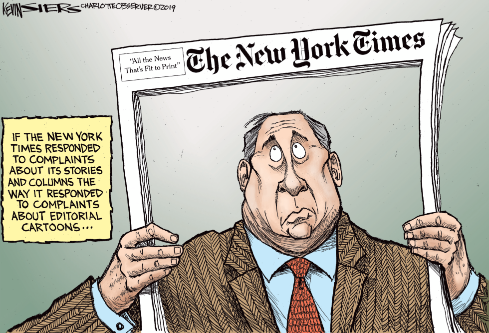 New York Times Ends Using Editorial Cartoons