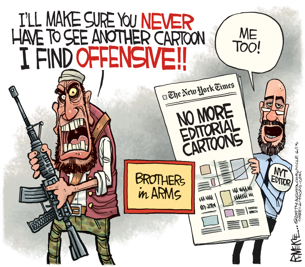 New York Times Kills Cartoons