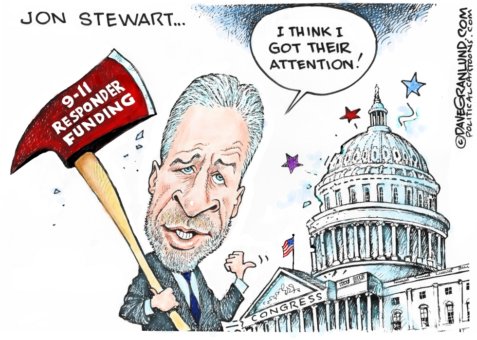 Jon Stewart and 911 responder funds