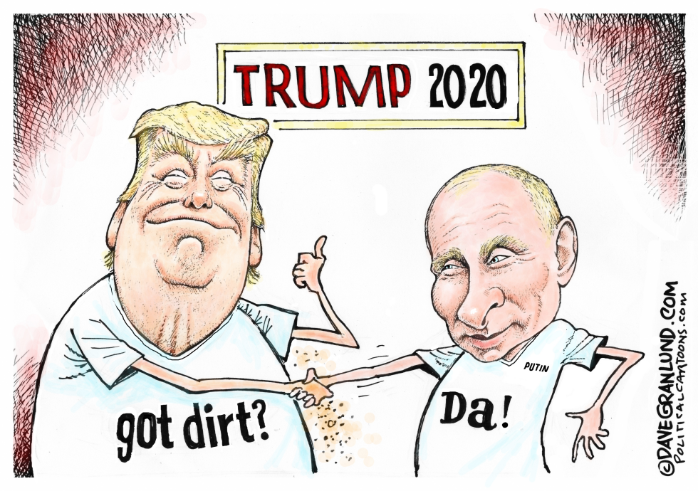 Trump 2020 got dirt