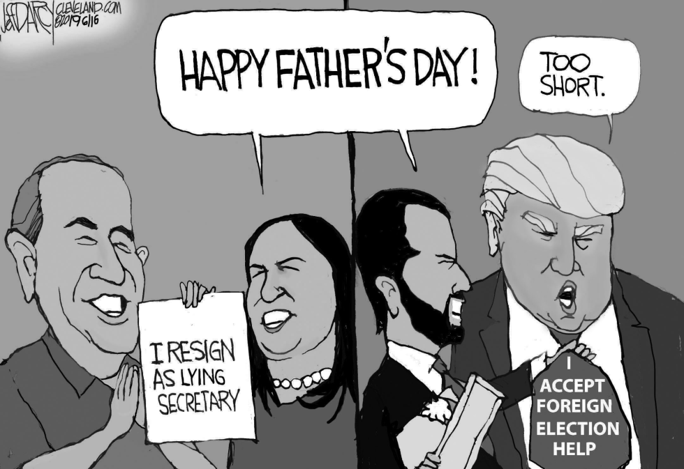 TRUMP AND SANDERS FATHER'S DAY GIFTS by Jeff Darcy