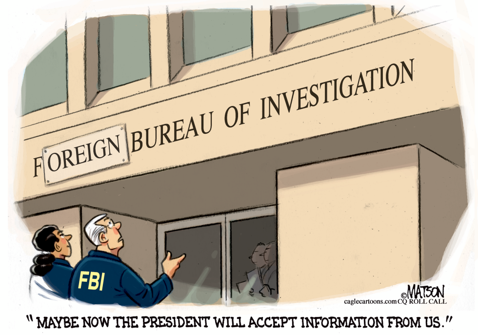  FBI FOREIGN BUREAU OF INVESTIGATION by RJ Matson