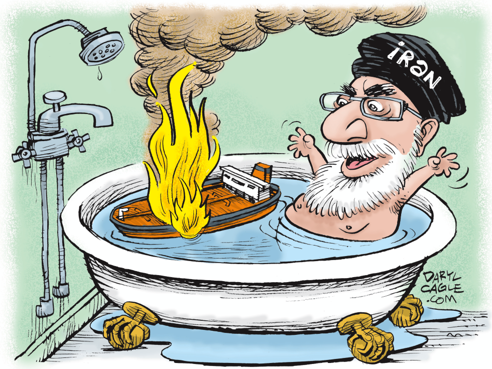 Iran Tanker and Bathtub