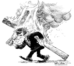 LOTT'S CROSS TO BEAR by Daryl Cagle