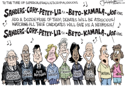 DEBATES by Joe Heller