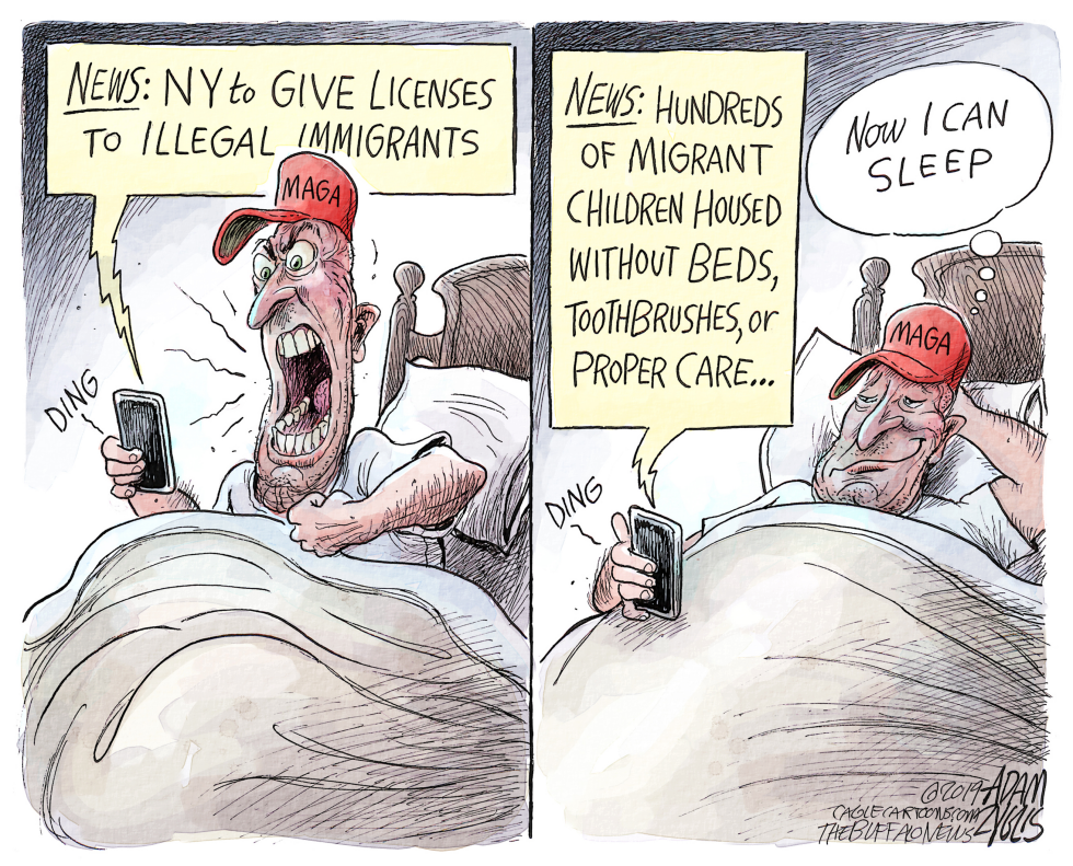 Immigrant outrage