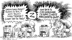 CHANDRA LEVY by Daryl Cagle