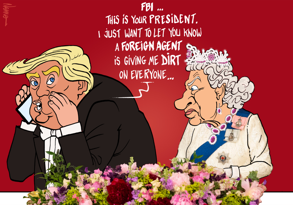 Trump Reports Foreign Dirt