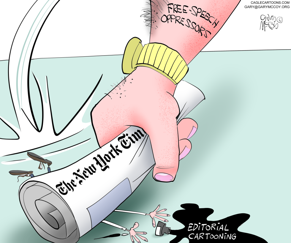 NYT Swats Cartooning