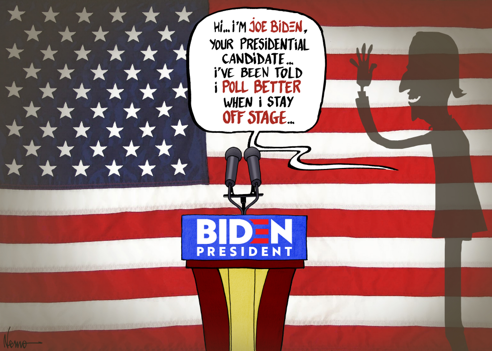 Joe Biden Polls Better Off Stage