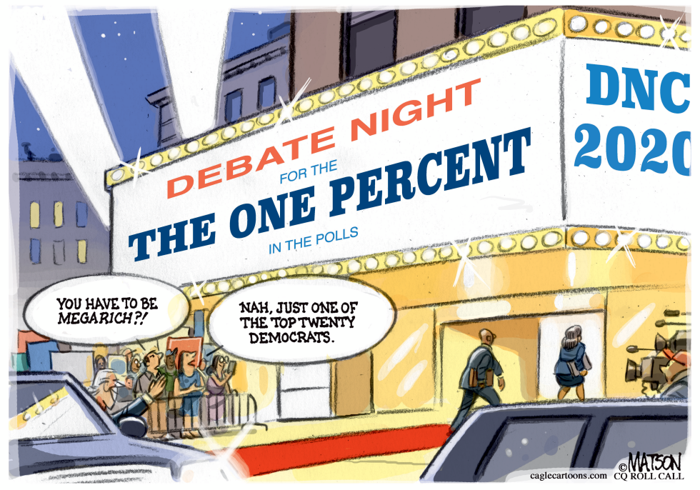 Democrats Debate For the One Percent