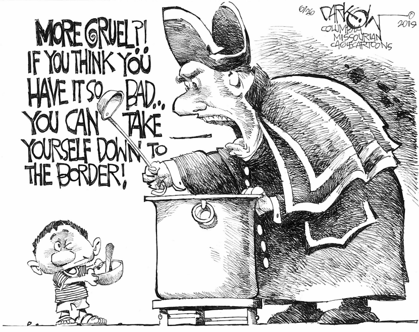 Bordering on cruelty