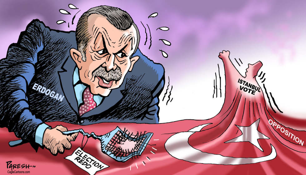  ERDOGAN AND ISTANBUL VOTE by Paresh Nath