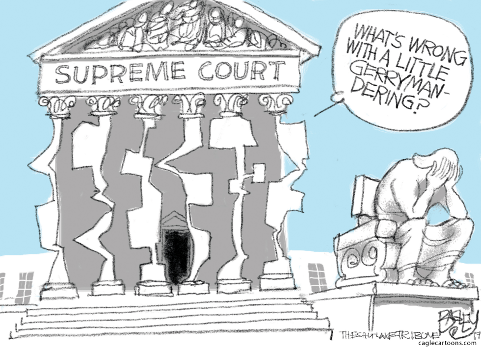  SUPREME GERRYMANDER by Pat Bagley