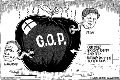 ROTTEN TO THE CORE by Monte Wolverton