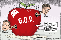 ROTTEN TO THE CORE  by Monte Wolverton
