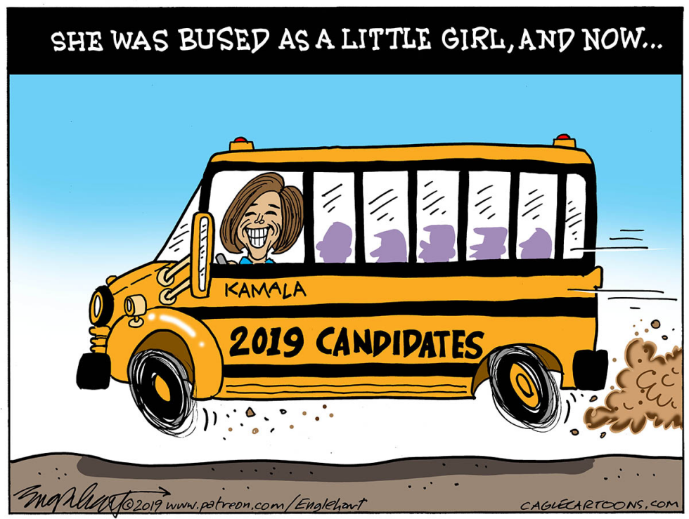  KAMALA HARRIS by Bob Englehart